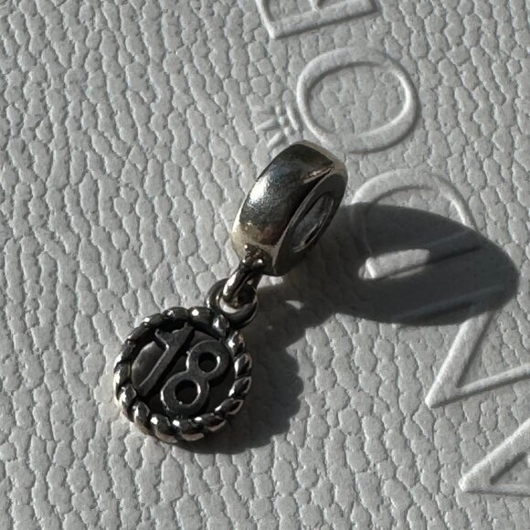Pandora 18th Birthday Dangle Charm - Picture 3 of 5
